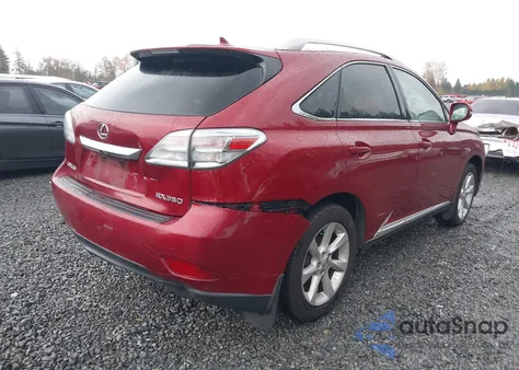 2010 Lexus Rx 350 from USA, damaged, VIN JTJBK1BA4A2406753